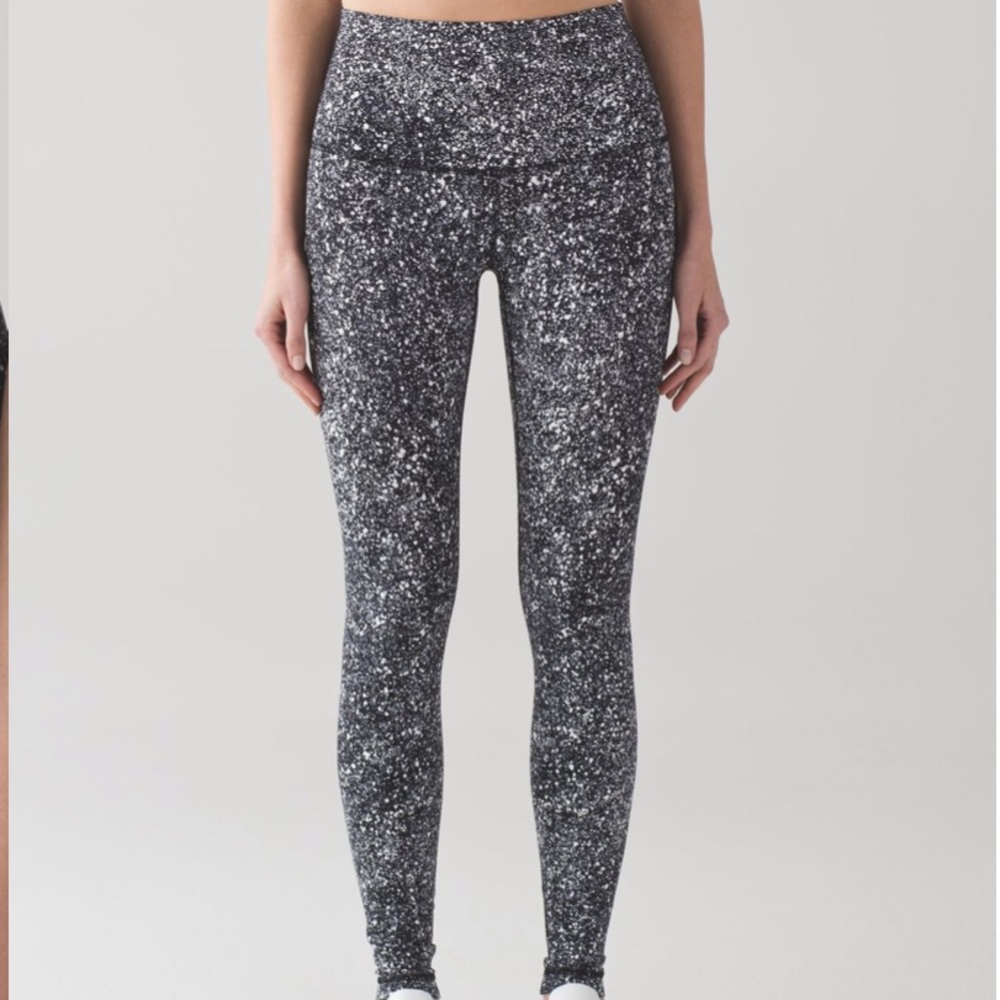 Lululemon Wunder Under Hi Rise Leggings sz 8 - Picture 1 of 4